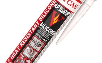 High-temperature silicone resistant to open flames