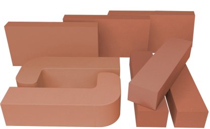 Red Decorative Firebricks: Plan the Visible Brickwork