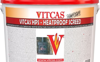 Heatproof Screed junto a la estufa de jardín – función de la capa refractaria