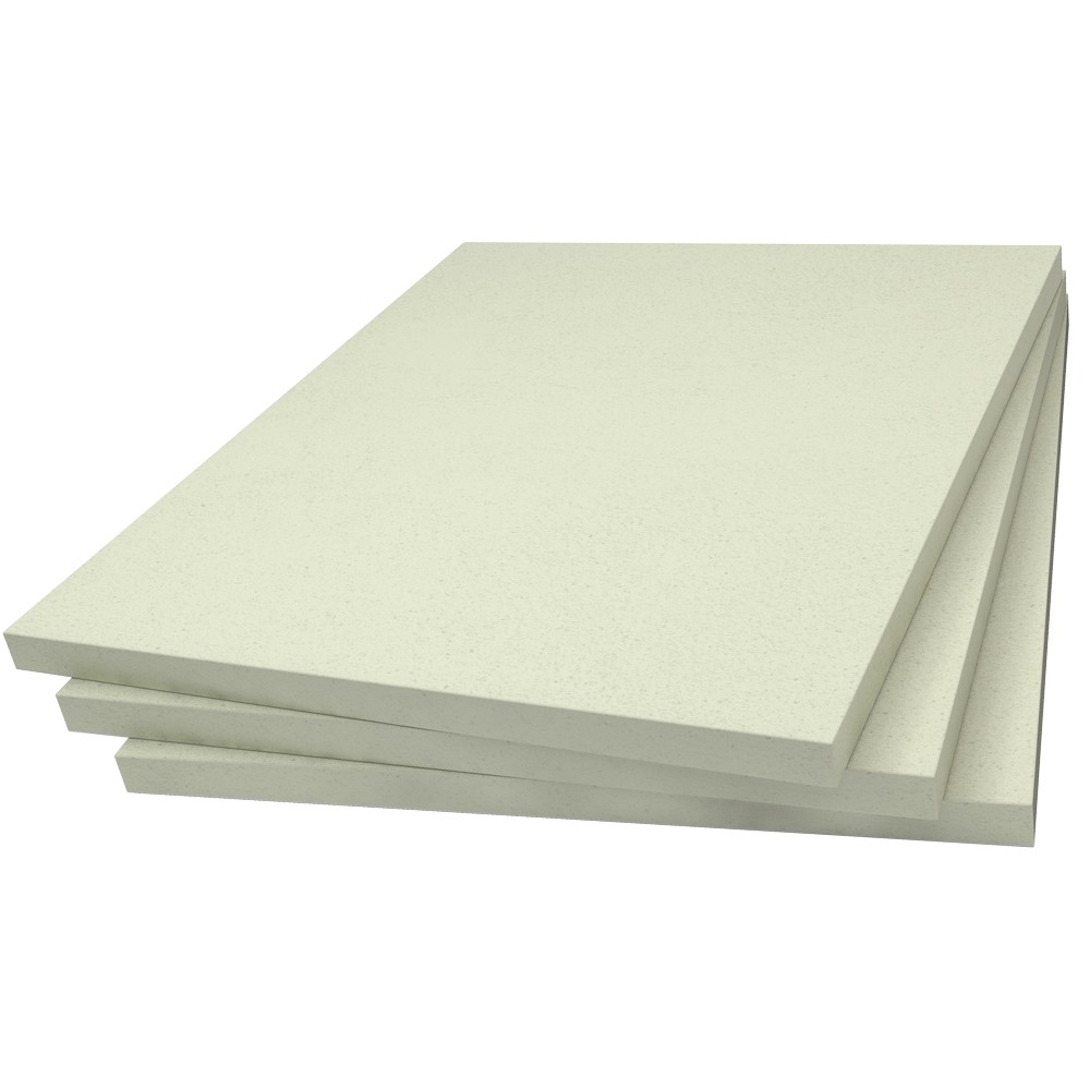 Rigid white Vitcas ceramic fibre insulation board
